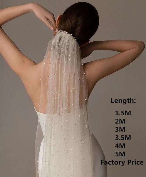 bridal veils beautiful white/ivory/champagne veil with comb one layer cathedral length pearls velos de noiva wedding bride 3meter, Black
bridal veils beautiful white/ivory/champagne veil with comb one layer cathedral length pearls velos de noiva wedding bride 3meter, Black