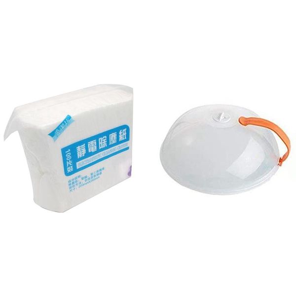 pcs disposable electrostatic dusting paper kitchen cleaning cloth & 1 microwave heating oil proof cover storage organization
pcs disposable electrostatic dusting paper kitchen cleaning cloth & 1 microwave heating oil proof cover storage organization