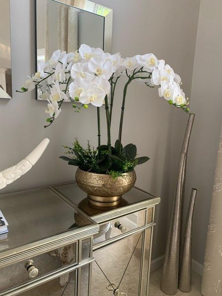 decorative flowers & wreaths 1 set high grade orchids arrangement latex silicon real touch big size luxury table flower home el decor no vas
decorative flowers & wreaths 1 set high grade orchids arrangement latex silicon real touch big size luxury table flower home el decor no vas