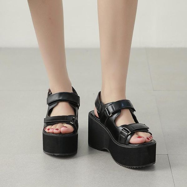 sandals sandale femme punk gladiator women platform wedges shoes casual high heels wedge black sandalen dames
sandals sandale femme punk gladiator women platform wedges shoes casual high heels wedge black sandalen dames