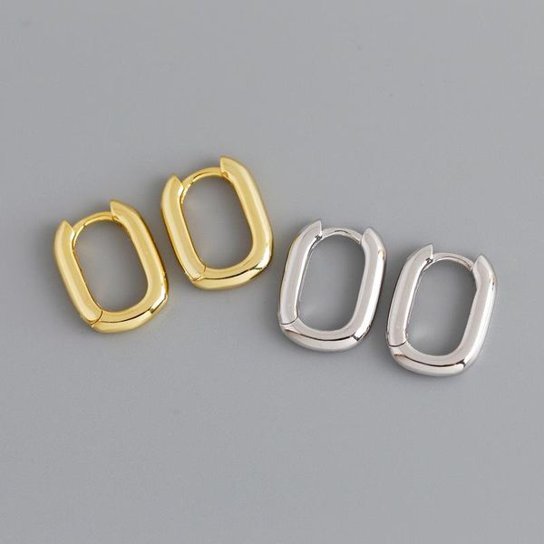 hoop & huggie retro geometric oval ring circle s925 sterling silver gold-plated earrings earings for man aretes de mujer, Golden;silver
hoop & huggie retro geometric oval ring circle s925 sterling silver gold-plated earrings earings for man aretes de mujer, Golden;silver