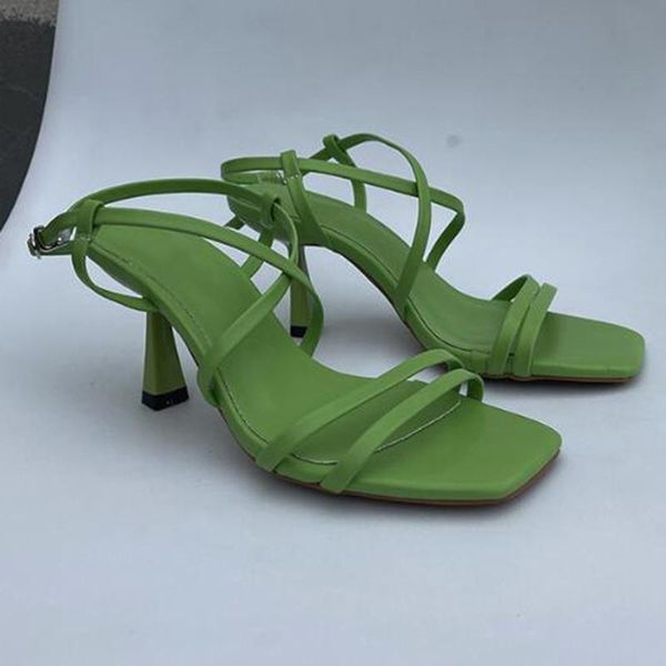 sandals summer gladiator fashion square toe ankle buckle strap ladies party dress heels shoes women pumps 2021 trend, Black
sandals summer gladiator fashion square toe ankle buckle strap ladies party dress heels shoes women pumps 2021 trend, Black
