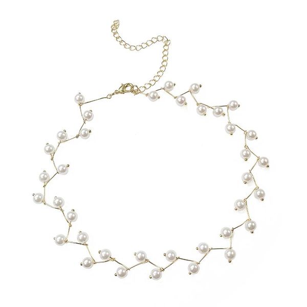 chains 2021 trendy brief pearl clavicle necklace chain for women accessories fashion jewellery, Silver
chains 2021 trendy brief pearl clavicle necklace chain for women accessories fashion jewellery, Silver