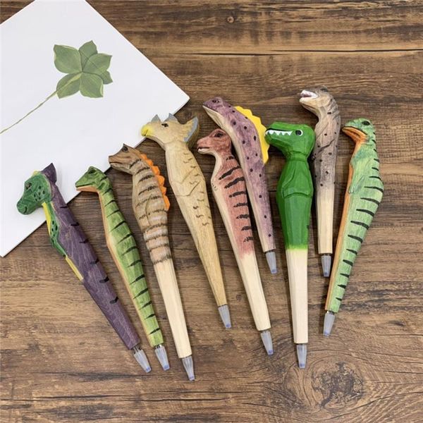gel pens carved wood pen various dinosaur shape novelty stationery advertising gift ankylosaurus tyrannosaurus tricera
gel pens carved wood pen various dinosaur shape novelty stationery advertising gift ankylosaurus tyrannosaurus tricera