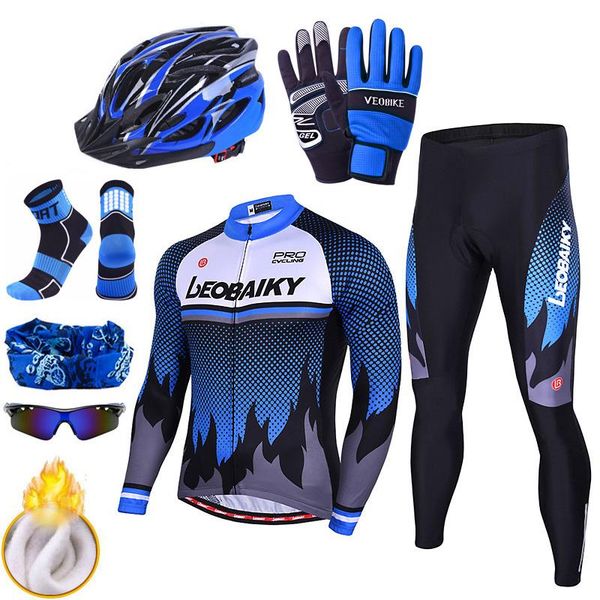 pro team cycling jersey set men bike outfit winter warm bicycle clothing thermal fleece fitness riding sportswear racing sets, Black;blue
pro team cycling jersey set men bike outfit winter warm bicycle clothing thermal fleece fitness riding sportswear racing sets, Black;blue