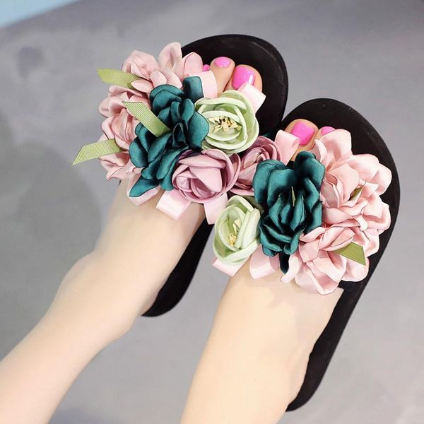 woman slippers ladies footwear flat-sole girls beach shoes outside summer flower holiday women open toe princess, Black
woman slippers ladies footwear flat-sole girls beach shoes outside summer flower holiday women open toe princess, Black