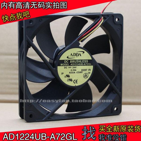 fans & coolings original adda 12cm ad1224ub-a72gl 12025 24v 0.25a frequency converter cooling fan 120*120*25mm cooler
fans & coolings original adda 12cm ad1224ub-a72gl 12025 24v 0.25a frequency converter cooling fan 120*120*25mm cooler