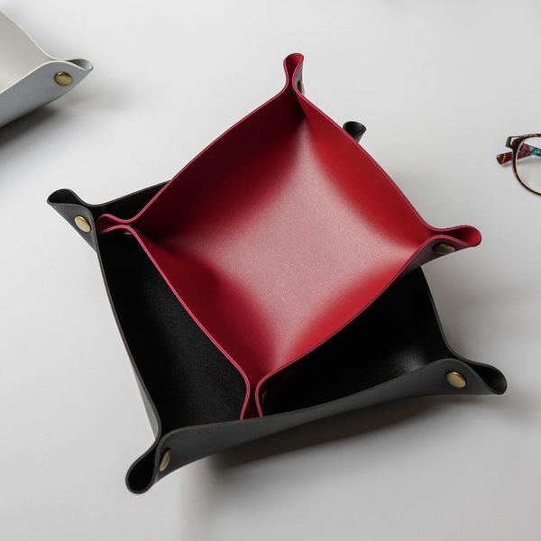 kitchen storage & organization pu leather trays home decorative for key wallet makeup deskbox est
kitchen storage & organization pu leather trays home decorative for key wallet makeup deskbox est