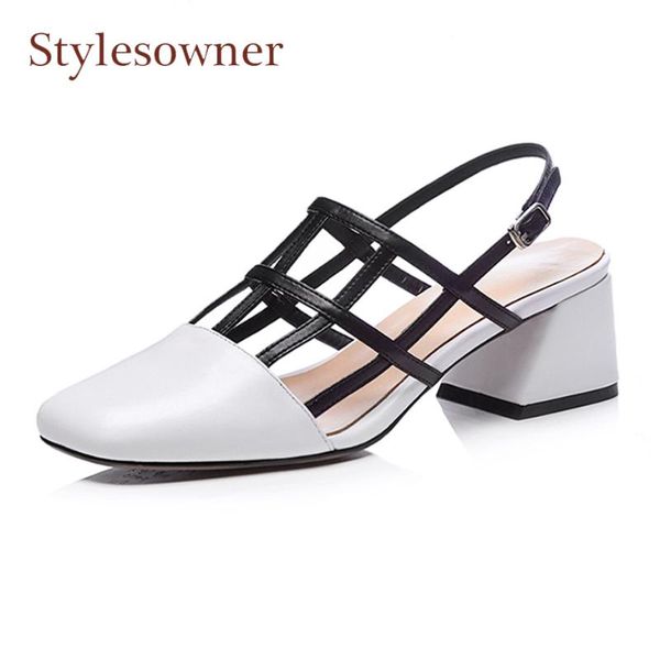 dress shoes stylesowner spring slingback high heel square baotou chunky pumps lady narrow band hollow summer, Black
dress shoes stylesowner spring slingback high heel square baotou chunky pumps lady narrow band hollow summer, Black