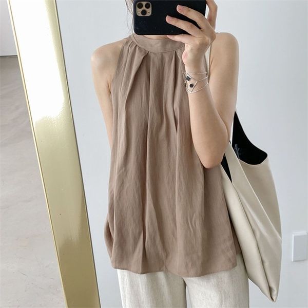 women's blouses & shirts cotton linen new oversize women summer femme casual womens blouse maxi shirt sleeveless plus size bl, White
women's blouses & shirts cotton linen new oversize women summer femme casual womens blouse maxi shirt sleeveless plus size bl, White