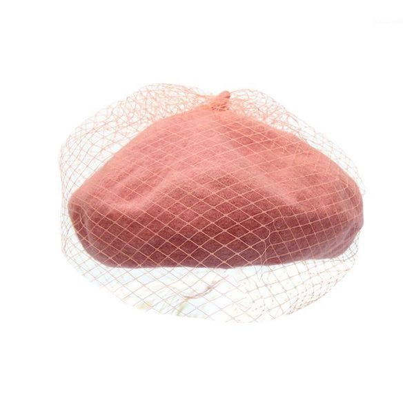 ladies women autumn winter warm wool beret cap mystery net veil style female outdoor elegant beanies bonnet hat berets, Blue;gray
ladies women autumn winter warm wool beret cap mystery net veil style female outdoor elegant beanies bonnet hat berets, Blue;gray