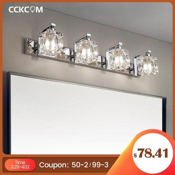 wall lamps fuying modern crystal lamp led bathroom make-up mirror light bedroom corridor stainless steel cabinet vanity lighting
wall lamps fuying modern crystal lamp led bathroom make-up mirror light bedroom corridor stainless steel cabinet vanity lighting
