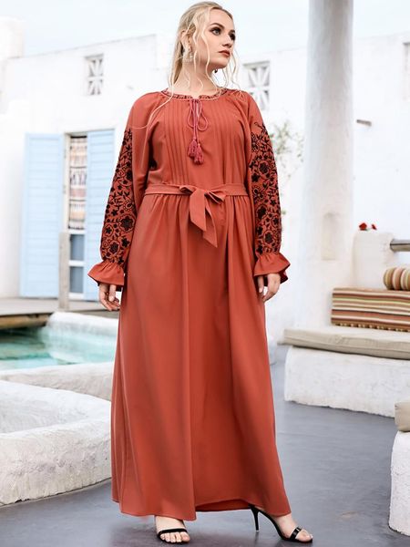 ethnic clothing plus size dresses for women abaya dubai turkey muslim embroidery dress islam robe musulman femme ramadan eid mubarak, Red
ethnic clothing plus size dresses for women abaya dubai turkey muslim embroidery dress islam robe musulman femme ramadan eid mubarak, Red