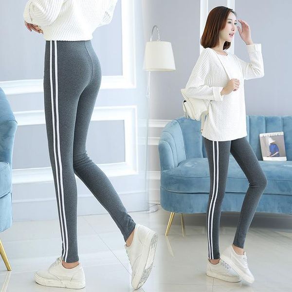 women's leggings autumn black pencil pants women elastic high waist stretch trousers side stripe casual streetwear korean style
women's leggings autumn black pencil pants women elastic high waist stretch trousers side stripe casual streetwear korean style