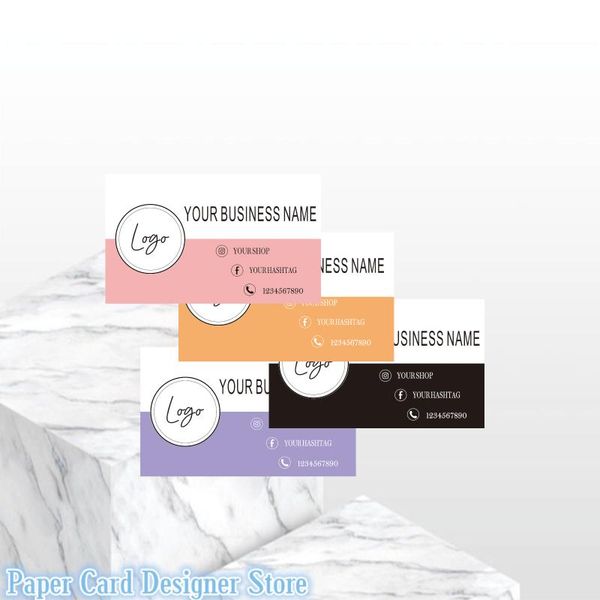 customize modern small business social media cards paper card 300gsm double standard sided 90*54mm greeting
customize modern small business social media cards paper card 300gsm double standard sided 90*54mm greeting