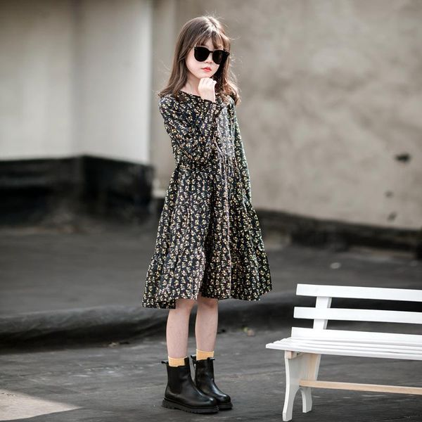 girl's dresses 4 to 16 years, thin kids and teen girls floral princess dress 2021 spring summer children cotton clothing mid length, #9, Red;yellow
girl's dresses 4 to 16 years, thin kids and teen girls floral princess dress 2021 spring summer children cotton clothing mid length, #9, Red;yellow