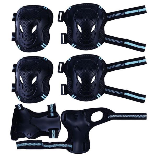 elbow & knee pads 1 set children protective gear sports protectors for skateboarding cycling, Black;gray
elbow & knee pads 1 set children protective gear sports protectors for skateboarding cycling, Black;gray