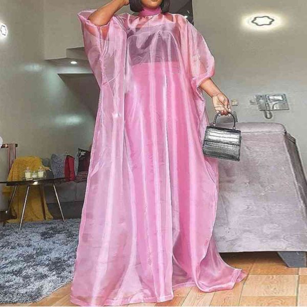 dress for women plus size puff sleeve see through pink maxi long dresses casual loose summer fashion party robes drop 210527, Black;gray
dress for women plus size puff sleeve see through pink maxi long dresses casual loose summer fashion party robes drop 210527, Black;gray