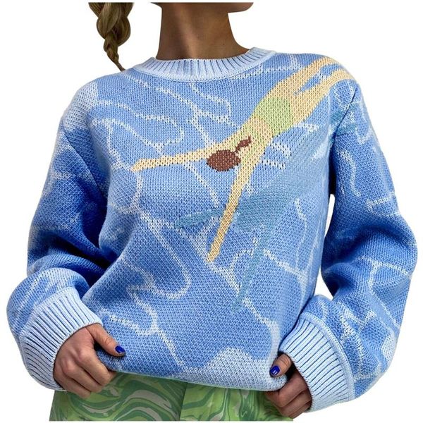 women's sweaters korean style casual round neck pullover oversize japanese women sweet lovely winter cartoon printed knitted sweater fo, White;black
women's sweaters korean style casual round neck pullover oversize japanese women sweet lovely winter cartoon printed knitted sweater fo, White;black