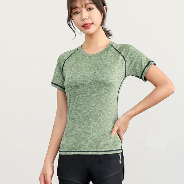 summer women sport shirts short sleeve t-shirt quick dry slim yoga running sportwear girls elastic gym fitness shirt outfit
summer women sport shirts short sleeve t-shirt quick dry slim yoga running sportwear girls elastic gym fitness shirt outfit