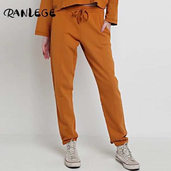 women's pants & capris ranlege solid full length women drawstring office casual trousers pleated soft sport style pencil female ropa mu, Black;white
women's pants & capris ranlege solid full length women drawstring office casual trousers pleated soft sport style pencil female ropa mu, Black;white