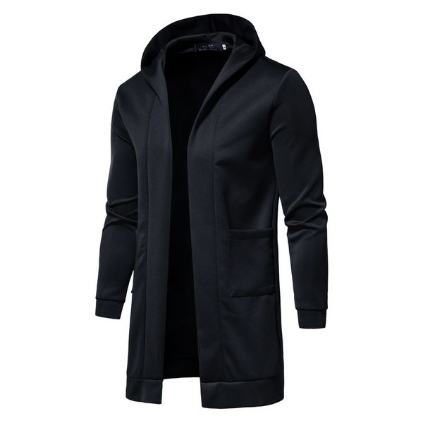spring and autumn new men's casual fashion mid-length men's hooded windbreaker, Tan;black
spring and autumn new men's casual fashion mid-length men's hooded windbreaker, Tan;black