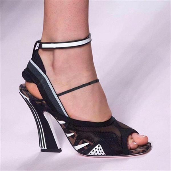 sandals 2021 design women gladiator peep toe 10cm high heels stiletto patchwork pumps prom dress shoes woman, Black
sandals 2021 design women gladiator peep toe 10cm high heels stiletto patchwork pumps prom dress shoes woman, Black