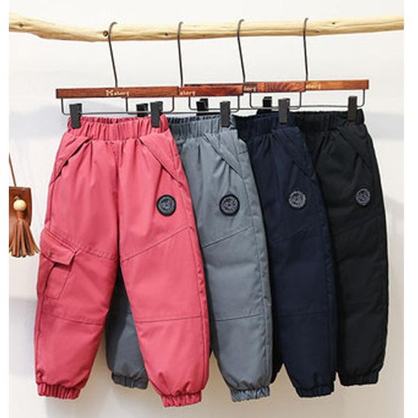 trousers children's down pants boys and girls children wear thick warm loose bots winter kids fashion middle waist long, Blue
trousers children's down pants boys and girls children wear thick warm loose bots winter kids fashion middle waist long, Blue