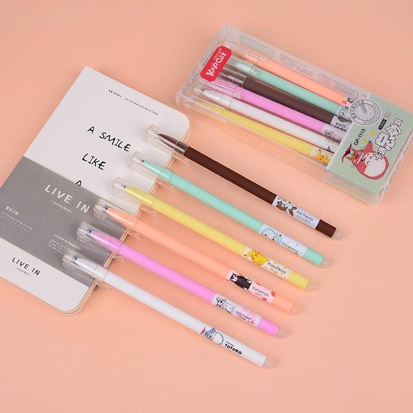 1pcs kawaii office erasable gel pen cute kumamon pattern school stationery supplies black ink 0.5mm refill pens
1pcs kawaii office erasable gel pen cute kumamon pattern school stationery supplies black ink 0.5mm refill pens