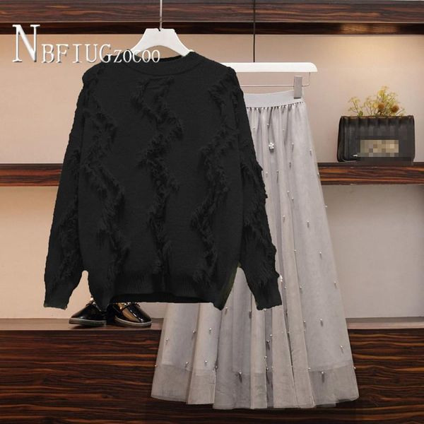 women's tracksuits 3 style can choose women sets sweater and skirt female, Gray