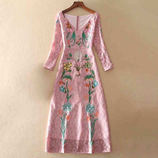 dress high-end summer women vintage midi dresses embroidery elegant lady slim a-line party embroidered lace dress s-xl, Black;gray
dress high-end summer women vintage midi dresses embroidery elegant lady slim a-line party embroidered lace dress s-xl, Black;gray