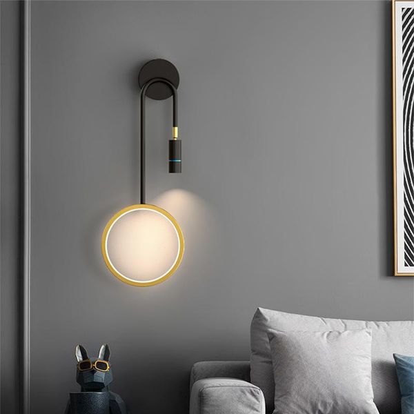 nordic luxury living room background wall lamp modern simple bedroom bedside personalized aisle
nordic luxury living room background wall lamp modern simple bedroom bedside personalized aisle