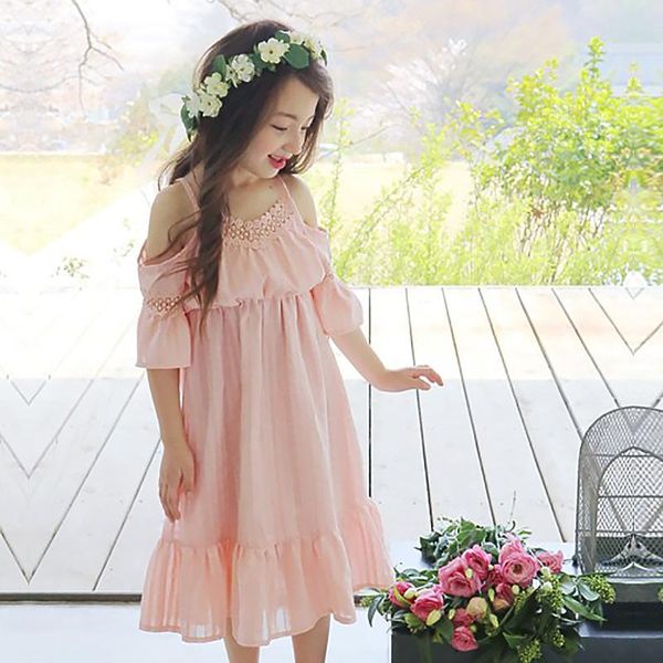 girl's dresses summer hollow out elegant party vestidos children long evening dress teenager girl lace stitching maxi kids clothes, Red;yellow
girl's dresses summer hollow out elegant party vestidos children long evening dress teenager girl lace stitching maxi kids clothes, Red;yellow