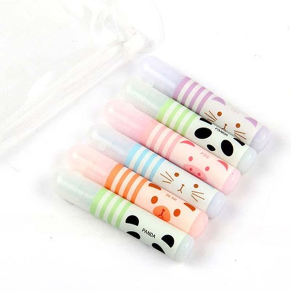 highlighters 6 pcs/lot cartoon panda cat animals highlighter mini colors drawing marker pens office school writing supplies, Black;red
highlighters 6 pcs/lot cartoon panda cat animals highlighter mini colors drawing marker pens office school writing supplies, Black;red