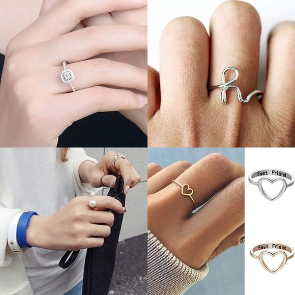 cluster rings vintage heart-shaped silver ring pearl rhinestone full fashion women wedding gift original jewelry, Golden;silver
cluster rings vintage heart-shaped silver ring pearl rhinestone full fashion women wedding gift original jewelry, Golden;silver