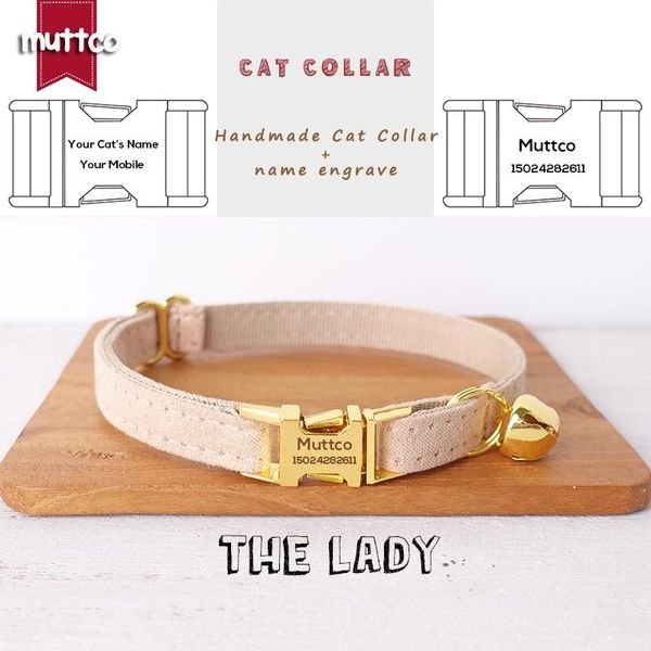 cat collars & leads muttco retailing handmade engraved metal buckle collar the lady design 2 sizes ucc027b
cat collars & leads muttco retailing handmade engraved metal buckle collar the lady design 2 sizes ucc027b