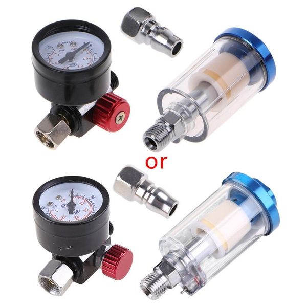 professional spray guns scratch air pressure regulator gauge & in-line water trap filter tool k0aa
professional spray guns scratch air pressure regulator gauge & in-line water trap filter tool k0aa