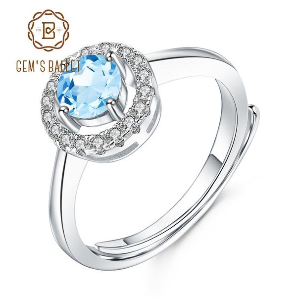 cluster rings gem's ballet natural swiss blue z genuine 925 sterling silver adjustable gemstone for women engagement fine jewelry, Golden;silver
cluster rings gem's ballet natural swiss blue z genuine 925 sterling silver adjustable gemstone for women engagement fine jewelry, Golden;silver