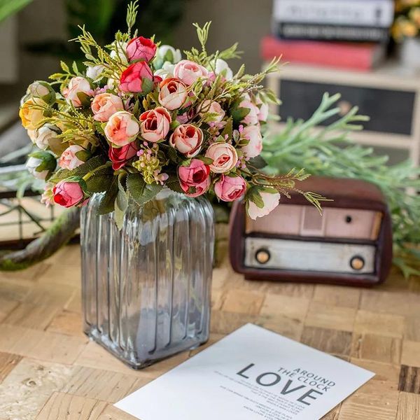 15pcs artificial rose bouquet decorative silk flowers bride bouquets for wedding home party decoration supplies & wreaths
15pcs artificial rose bouquet decorative silk flowers bride bouquets for wedding home party decoration supplies & wreaths