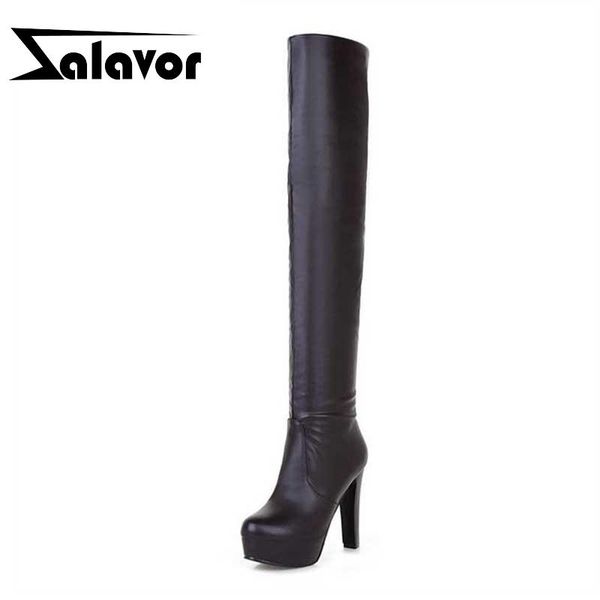 boots zalavor size 32-45 women over the knee fur platform winter shoes fashion office ladies warm high heels, Black
boots zalavor size 32-45 women over the knee fur platform winter shoes fashion office ladies warm high heels, Black