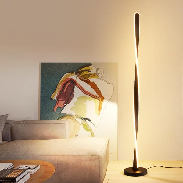modern floor lamps for living room reading bedroom bedside minimalist spiral shape standing corner led bar indoor decor lights
modern floor lamps for living room reading bedroom bedside minimalist spiral shape standing corner led bar indoor decor lights
