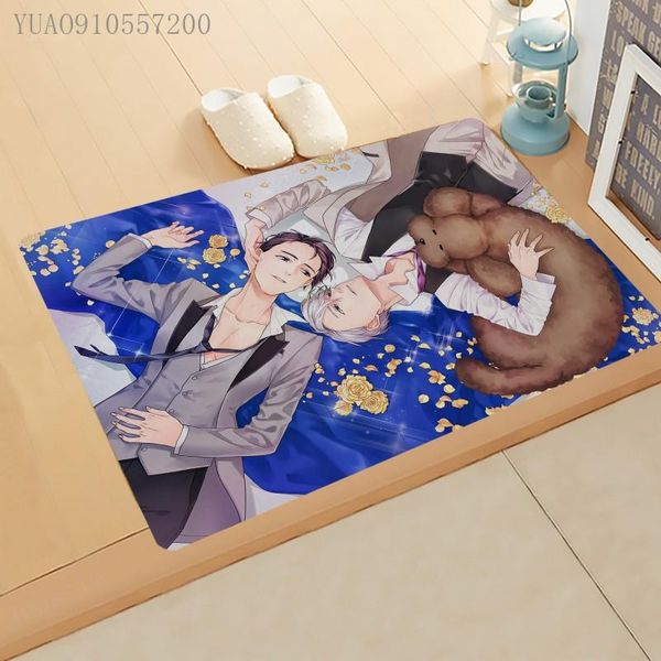 carpets flannel anti-slip mats anime yuri on ice printed rectangular mat 400*600mm entrance doormats kitchen bathroom floor rug
carpets flannel anti-slip mats anime yuri on ice printed rectangular mat 400*600mm entrance doormats kitchen bathroom floor rug