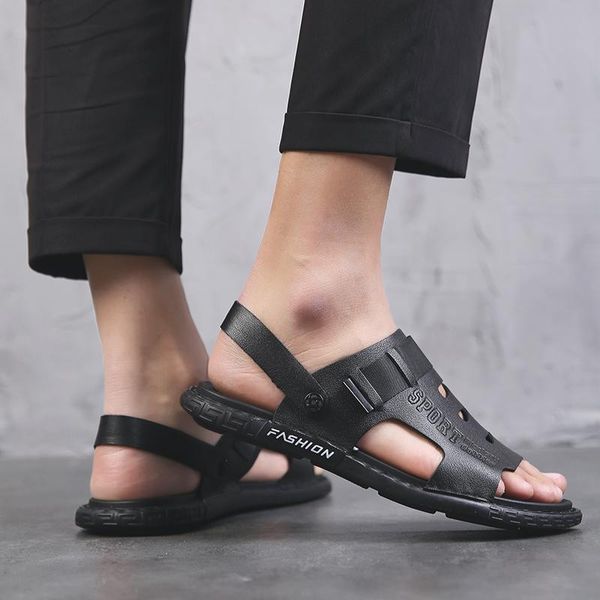 slippers man sandals 2021 summer men men's sneakers breathable shoes zapatos de verano para hombre for, Black
slippers man sandals 2021 summer men men's sneakers breathable shoes zapatos de verano para hombre for, Black