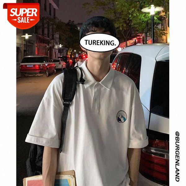hong kong style short-sleeved men's korean trendy shirt loose and versatile half-sleeved clothes #3k32, White;black
hong kong style short-sleeved men's korean trendy shirt loose and versatile half-sleeved clothes #3k32, White;black