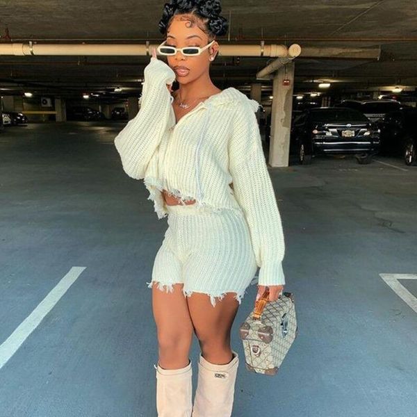 women's tracksuits two piece set women sweater suits solid color zipper hooded crop shorts all-matching 2021 fashion streetwear sui, Gray
women's tracksuits two piece set women sweater suits solid color zipper hooded crop shorts all-matching 2021 fashion streetwear sui, Gray