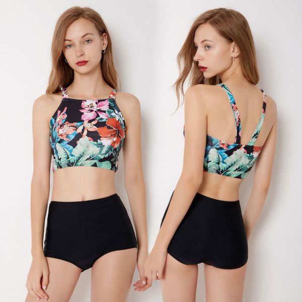 two piece swimsuit for women padded crop floral printed and high waisted solid black boyshorts bottom bathing suits one-piece
two piece swimsuit for women padded crop floral printed and high waisted solid black boyshorts bottom bathing suits one-piece