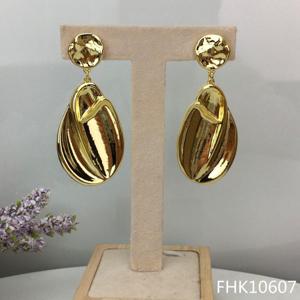 earrings & necklace yuminglai fashion luxury dubai jewelry big rose gold color two tones quality fhk10606, Silver 
earrings & necklace yuminglai fashion luxury dubai jewelry big rose gold color two tones quality fhk10606, Silver