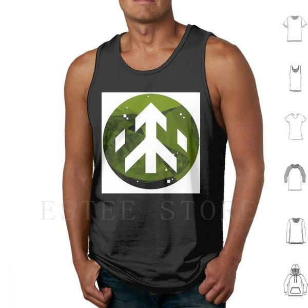 men' tank voltron green lion logo vest cotton pidge cartoon anime netflix space, White;black 
men' tank voltron green lion logo vest cotton pidge cartoon anime netflix space, White;black
