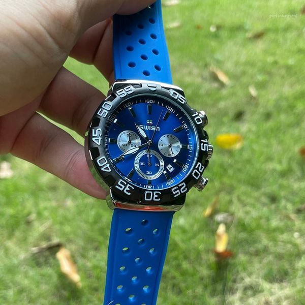 wristwatches swish quartz wristwatch rubber strap waterproof sports watches mens fashion chronograph relogio masculino, Slivery;brown
wristwatches swish quartz wristwatch rubber strap waterproof sports watches mens fashion chronograph relogio masculino, Slivery;brown