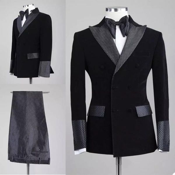 men's suits & blazers costume homme mariage 2021 tailor-made black 2 piece set suit men double breasted vestidos formales groom wedding, White;black
men's suits & blazers costume homme mariage 2021 tailor-made black 2 piece set suit men double breasted vestidos formales groom wedding, White;black